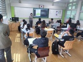 2025년 청소년 환경 교육(장흥관산중학교외 3곳)